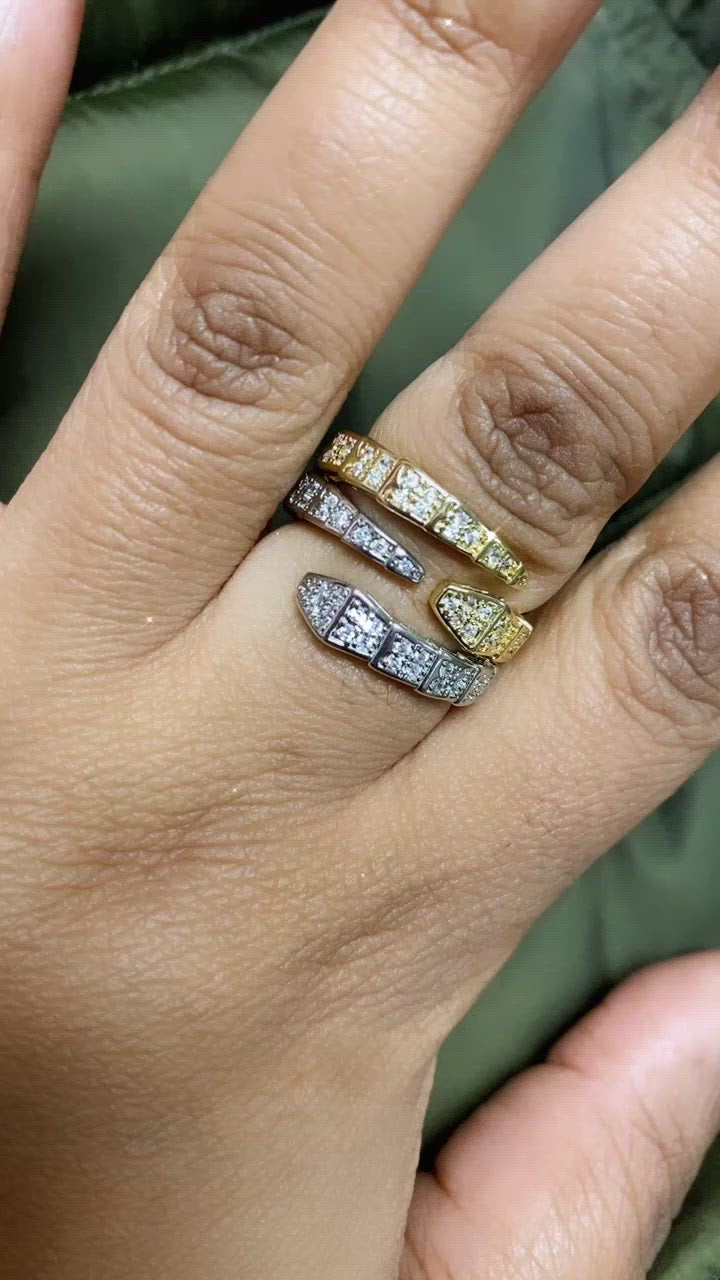 Icy Wrap Ring